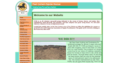 Desktop Screenshot of fourcornersequinerescue.org